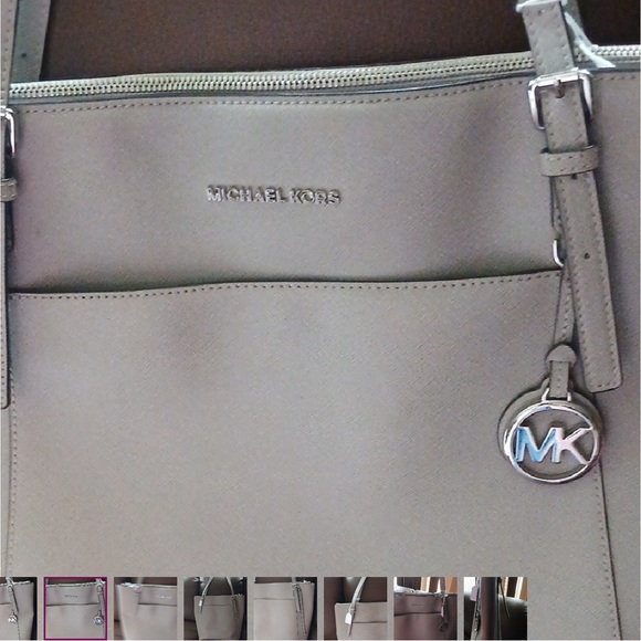 Michael Kors Gray Tote Bag - Picture 3 of 8